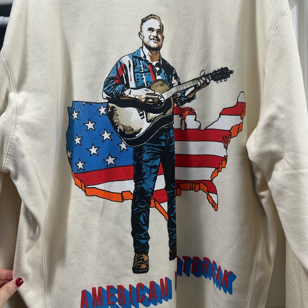 Zach Bryan tour sweatshirt